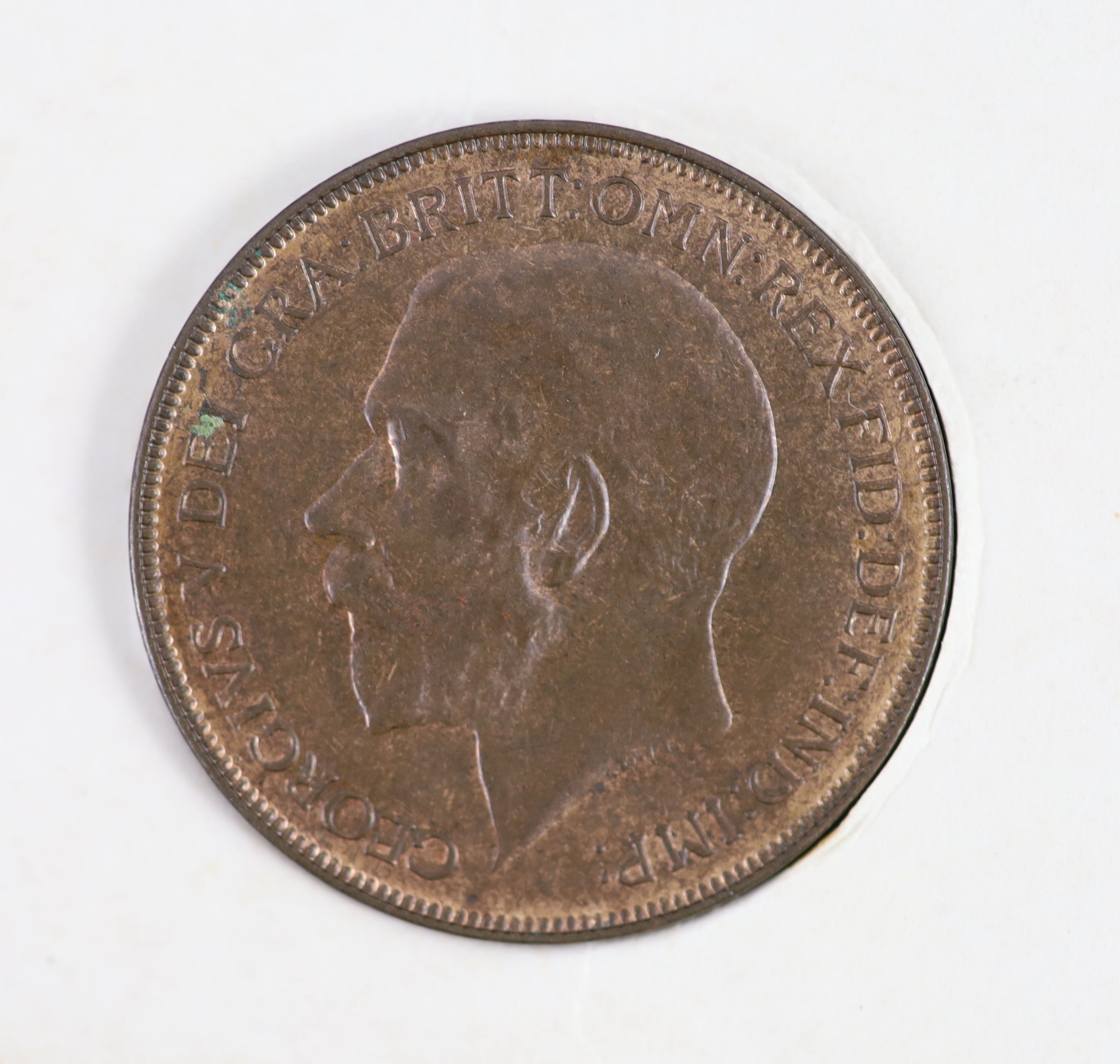 Queen Victoria to Queen Elizabeth II one penny coins, a long run from 1901-1967, the majority good EF to aUNC, including scarce 1904, 1922 and 1926 one pennies, aUNC